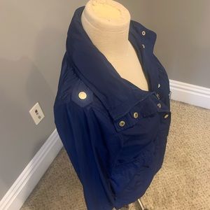 C Wonder Stylist Navy Rain Jacket. Size Small